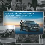 Hyundai CRETA Achieves Highest-Ever Annual Sales of 200000+ Units in a Calendar Year During CY2025, Hyundai sold 550 CRETA every day
