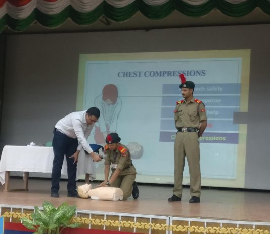 APOLLO FOUNDATION TRAINS 1600 NCC CADETS FOR BASIC LIFE SUPPORT