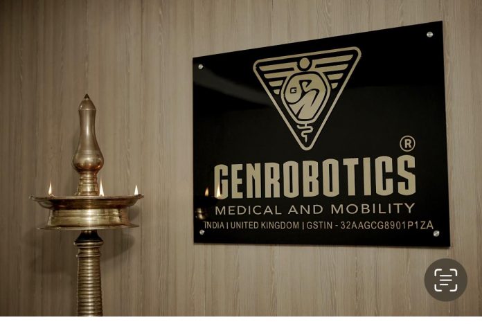Genrobotics Penemu Robot Pelatihan Kiprah G-Gaiter Meluncurkan logonya untuk Inovasi dalam Medis dan Mobilitas