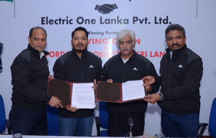 Electric One Memasuki Pasar Kendaraan Roda 2 Sri Lanka