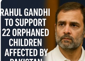 Rahul Gandhi to Support 22 Orphaned Children Affected by Pakistan Shelling During ‘Operation Sindoor’