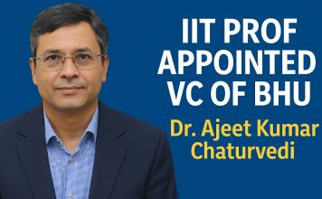IIT Professor Appointed as Vice Chancellor of BHU