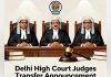Three New Judges Appointed to Delhi High Court
