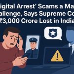 “Digital Arrest” Scams a Major Challenge, Says Supreme Court; ₹3,000 Crore Lost in India